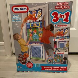 Little Tikes 3 in 1 Doorway Sports Toy Multi Sports Set